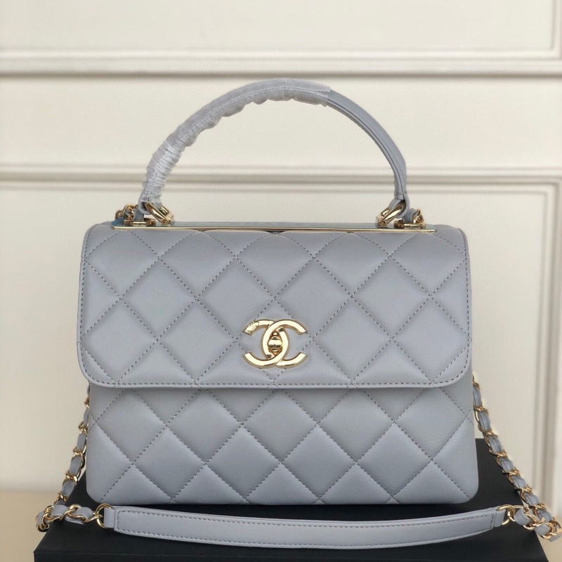 Ch**el top handle bags